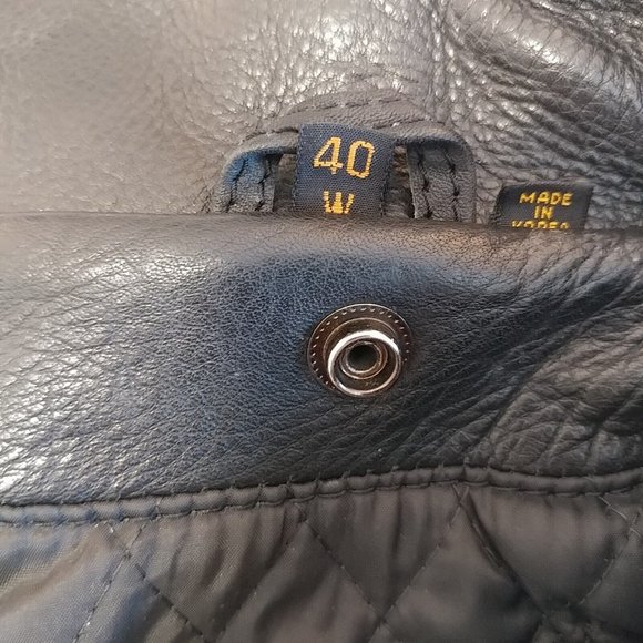 Women's 40 Harley-Davidson Vintage Leather Jacket No Liner - Picture 7 of 8